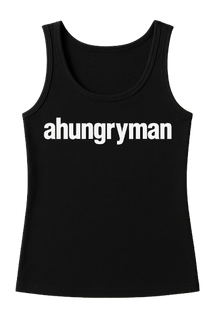 Ahungryman Women’s Active Top – Black Sleeveless Training Tank
