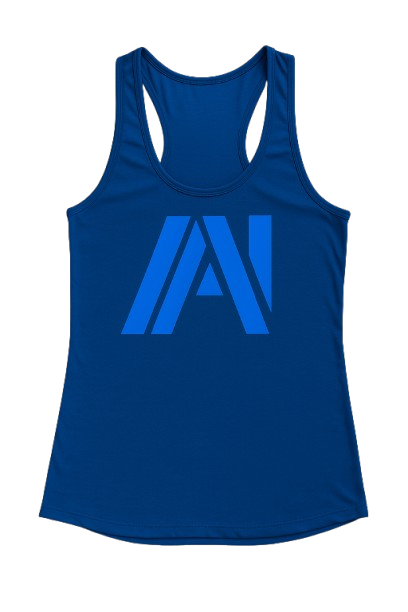 Ahungryman Women’s Active Top – Black Sleeveless Training Tank