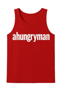 Ahungryman Men’s Active Top – Black Sleeveless Training Tank
