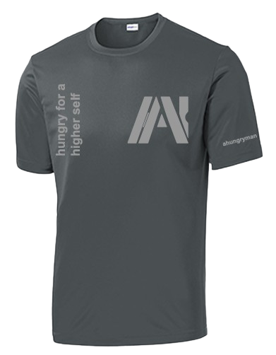 Ahungryman Men’s T-Shirt – Bold Logo Short Sleeve