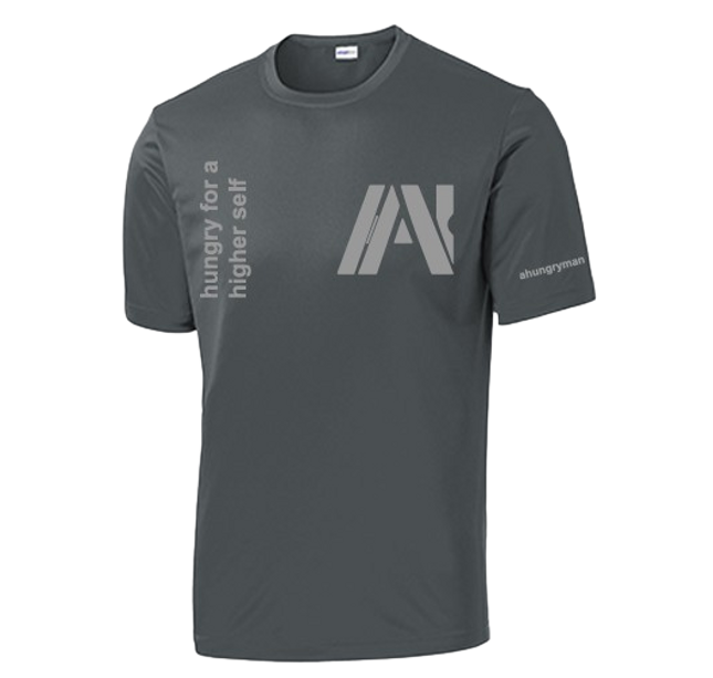 Ahungryman Men’s T-Shirt – Bold Logo Short Sleeve